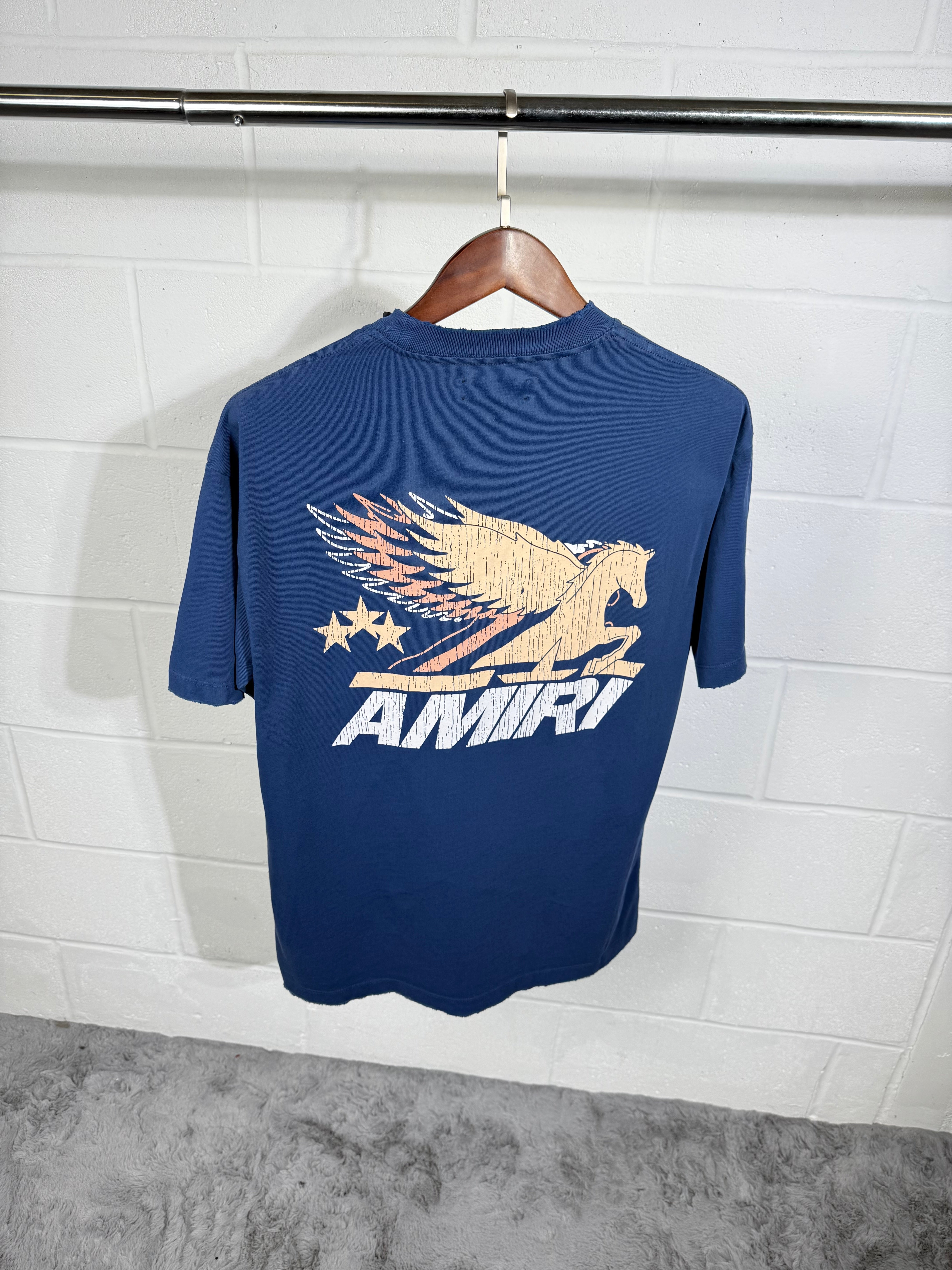 AMIRI BLUE TEE