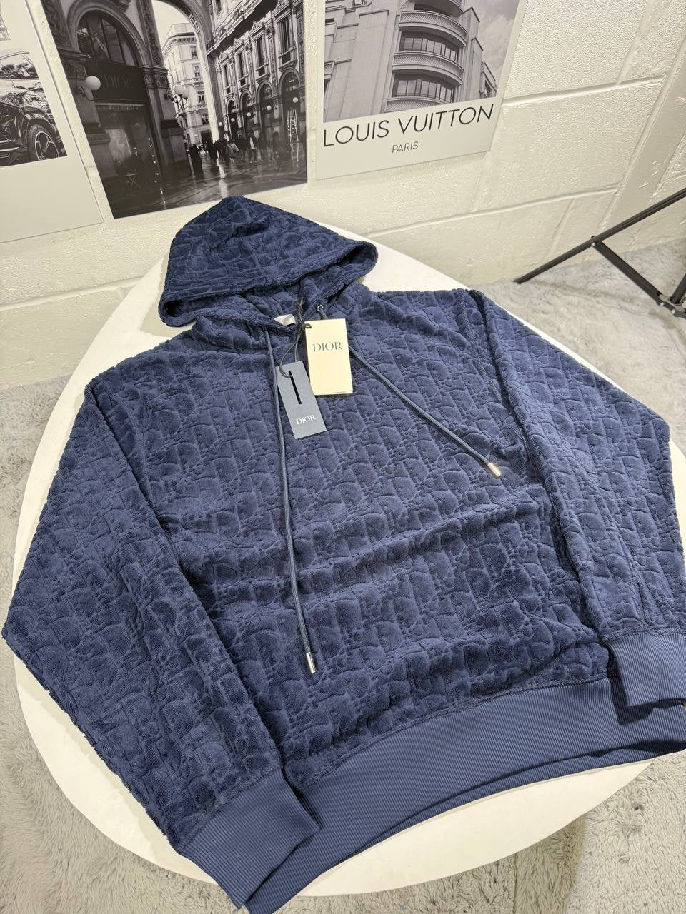 IOR KNITTED TERRY HOODIE